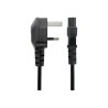 Cable 2M Alimentacion Estandar Britanico BS1363 A C5 Trebol | APLIUM