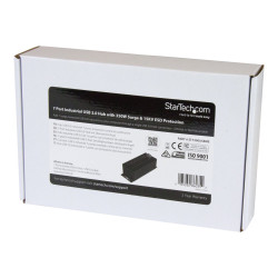 StarTech.com Hub Ladrón USB 3.0 de 7 Puertos Industrial con Fuente de