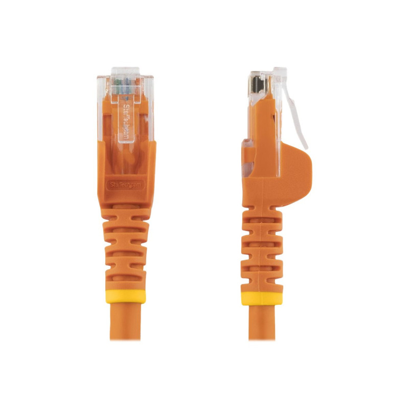StarTech.com 3m CAT6 Ethernet Cable, 10 Gigabit Snagless RJ45 650MHz 1