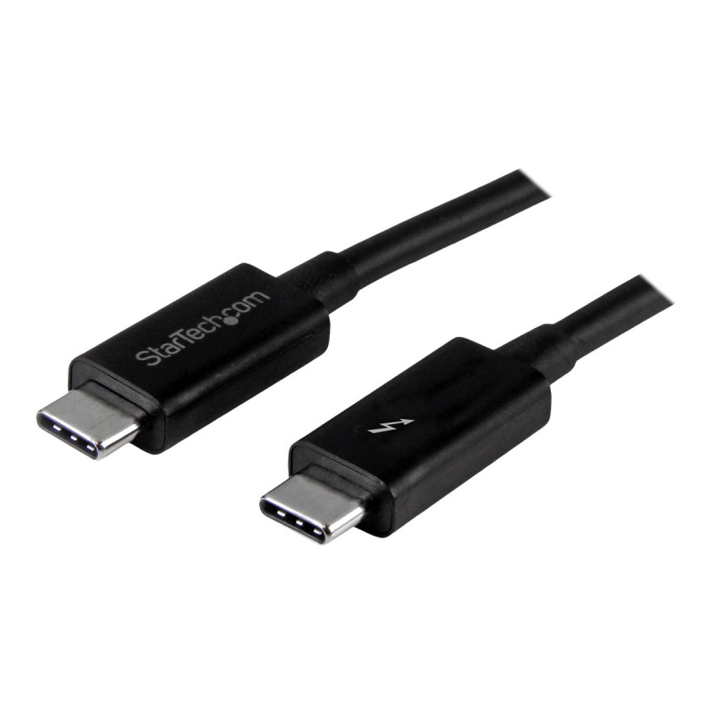 StarTech Cable Thunderbolt 3 USB-C de 1m - 20Gbps - Tipo C - DP - Cabl