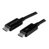StarTech Cable Thunderbolt 3 USB-C de 1m - 20Gbps - Tipo C - DP - Cabl