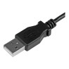 StarTech Cable de 2m Micro USB con conector acodado a la izquierda - C
