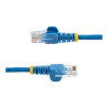 StarTech.com - Cable de Red de 0,5m Azul Cat5e Ethernet RJ45 sin Engan