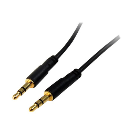 30cm Slim 3.5mm Stereo Audio Cable- M/M | APLIUM