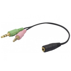 3.5 mm microphone + headset