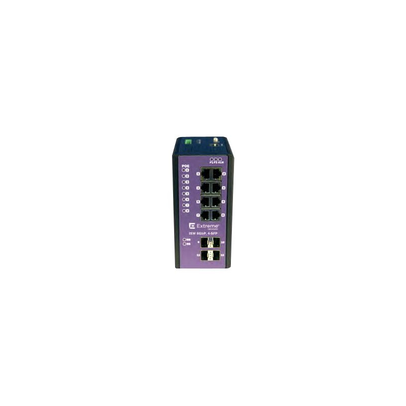 Extreme Networks ExtremeSwitching Industrial Ethernet Switches ISW 8GB