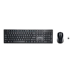 Kensington Pro Fit Low-Profile Desktop Set - Juego de teclado y ratón