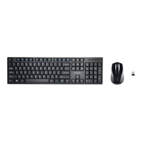 Kensington Pro Fit Low-Profile Desktop Set - Juego de teclado y ratón