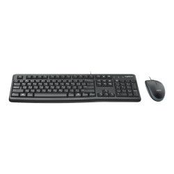 Logitech Desktop MK120 - Juego de teclado y ratón - USB - ruso