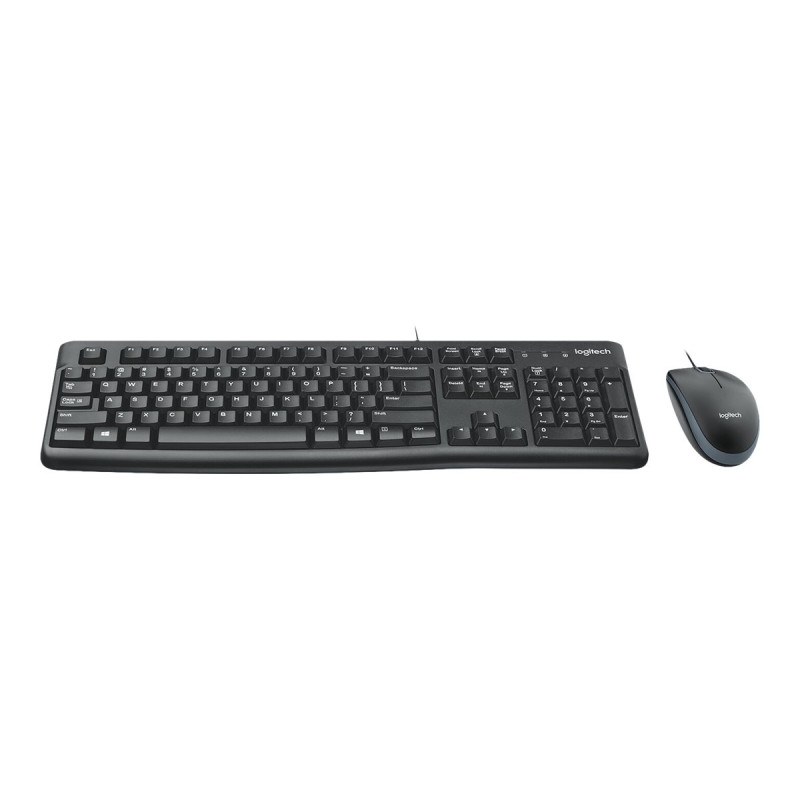 Logitech Desktop MK120 - Juego de teclado y ratón - USB - ruso