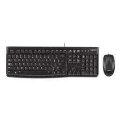 Logitech Desktop MK120 - Juego de teclado y ratÃ³n - USB - ruso