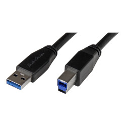 StarTech Cable Activo USB 3.0 SuperSpeed de 10 metros - A Macho a B Ma