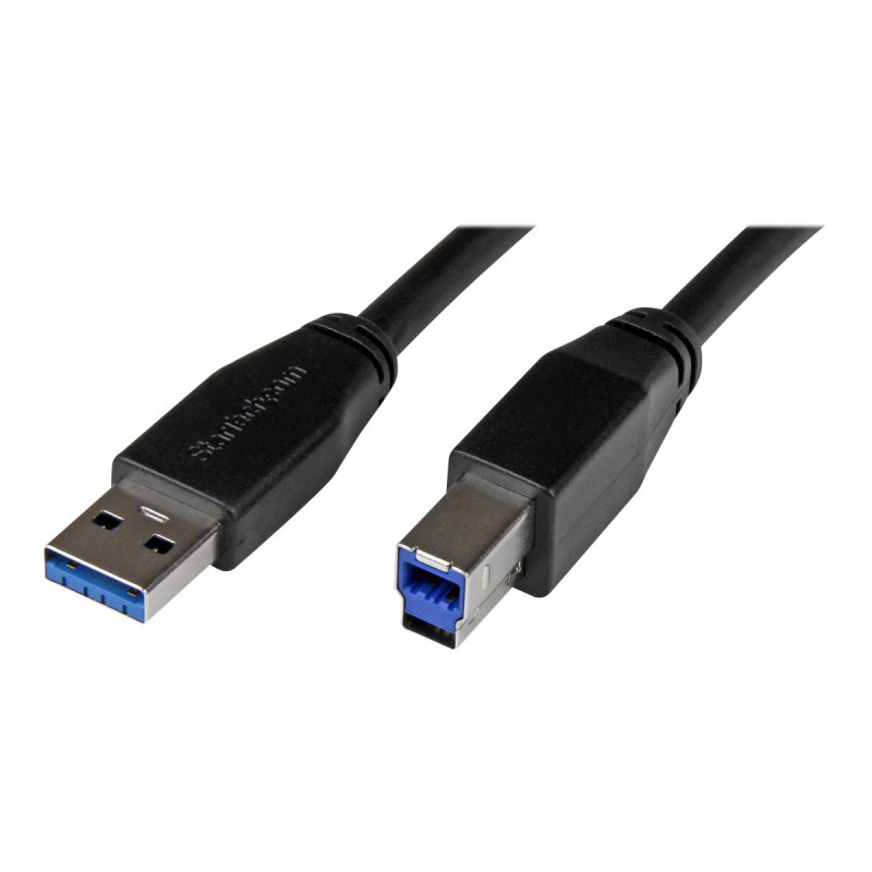 StarTech Cable Activo USB 3.0 SuperSpeed de 10 metros - A Macho a B Ma
