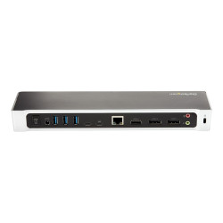 StarTech.com Dock USB-C para 3 Monitores 4K con 5 Puertos USB 3.2 5Gbp