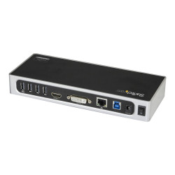 StarTech.com Docking Station USB 3.0 para Dos Monitores HDMI y VGA o D
