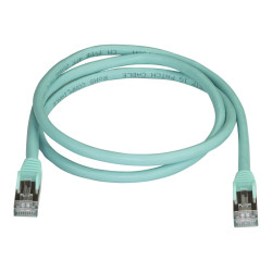 StarTech.com 1m CAT6A Ethernet Cable, 10 Gigabit Shielded Snagless RJ4