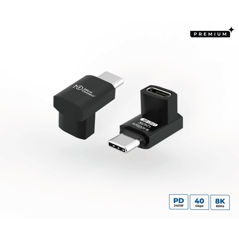 Premium USB4 3x2 USB-C angled