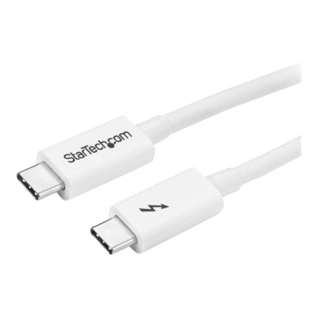 Cable 1M Thunderbolt 3 Usb-c Blanco Compatible Displayport | APLIUM