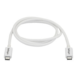 Cable 1M Thunderbolt 3 Usb-c Blanco Compatible Displayport | APLIUM