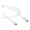 Cable 1M Thunderbolt 3 Usb-c Blanco Compatible Displayport | APLIUM