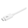 Cable 1M Thunderbolt 3 Usb-c Blanco Compatible Displayport | APLIUM