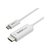 StarTech.com Cable de 1m USB C a HDMI - Cable Adaptador de Vídeo USB T