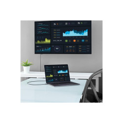 StarTech.com Cable Adaptador de 2m USB-C a HDMI 4K 60Hz Negro - Cable