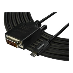 StarTech.com Cable Adaptador de 3m USB-C a DVI 1920 x 1200 - Negro - C