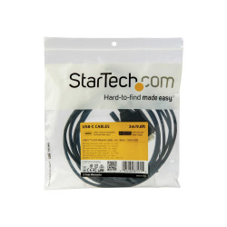 StarTech.com Cable Adaptador de 3m USB-C a DVI 1920 x 1200 - Negro - C