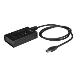 StarTech.com Hub Concentrador USB 3.0 USB A a 3x USB-A y 1x USB Tipo C