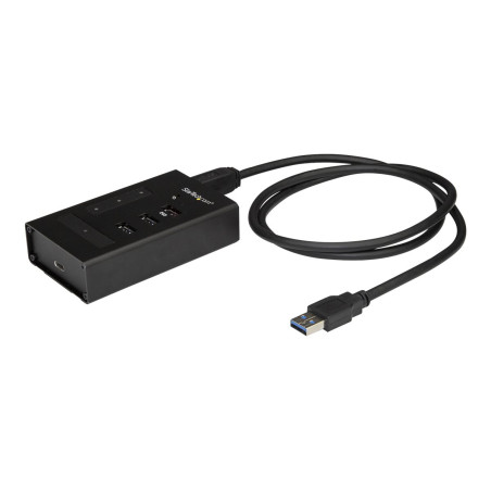 StarTech.com Hub Concentrador USB 3.0 USB A a 3x USB-A y 1x USB Tipo C