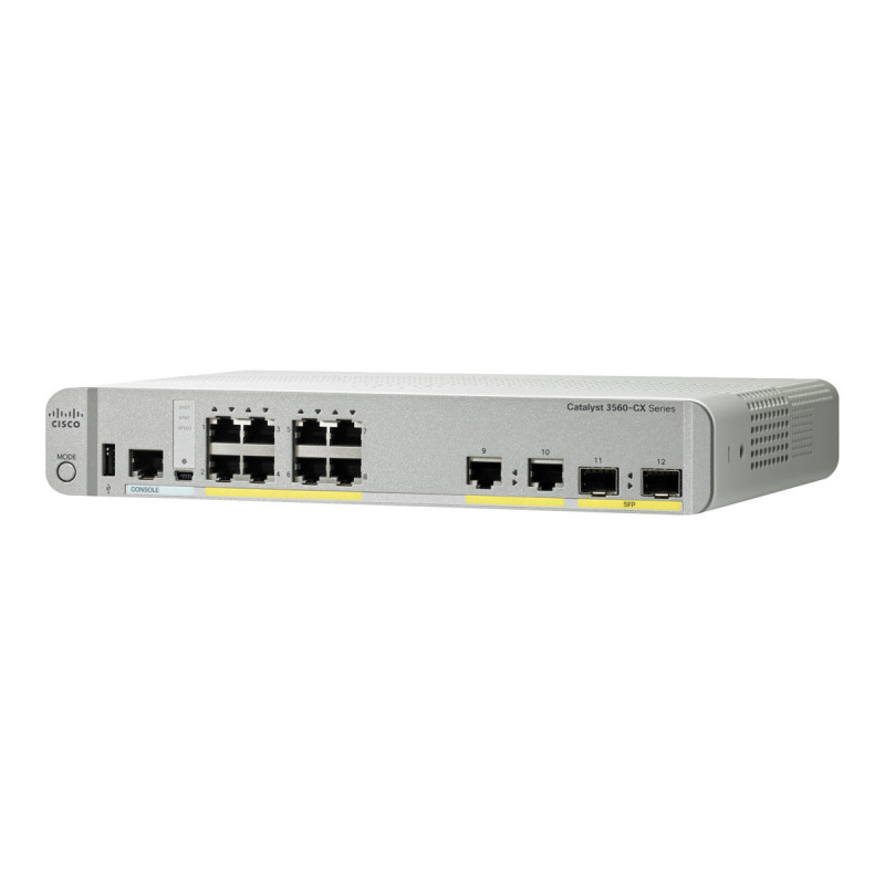 Cisco Catalyst 3560CX-8PC-S - Conmutador - Gestionado - 8 x | APLIUM