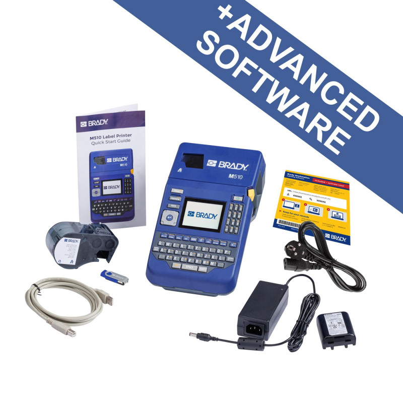 M510 Label Printer EU + Brady
