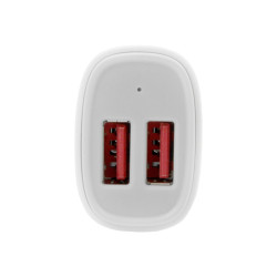 Startech Cargador de Coche USB de Dos Puertos - 24W / 4,8A - Para Carg