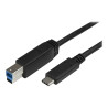 StarTech Cable Adaptador de 2m USB Tipo C a USB B USB 3.0 - | APLIUM