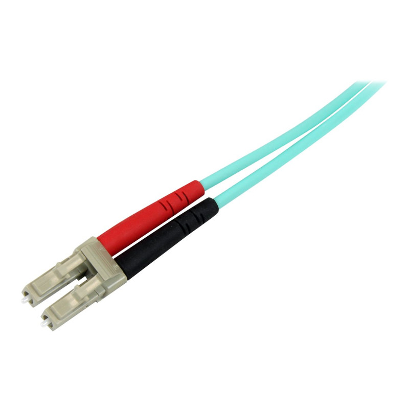 StarTech.com Cable de 2m de Fibra Óptica Dúplex Multimodo OM4 LC a LC