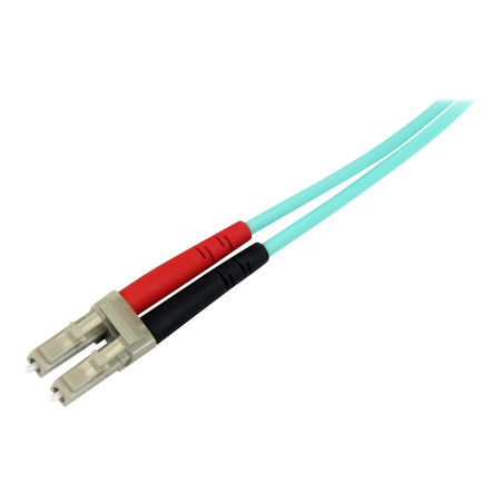 StarTech.com Cable de 2m de Fibra Ãptica DÃºplex Multimodo OM4 LC a L