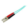 StarTech.com Cable de 2m de Fibra Óptica Dúplex Multimodo OM4 LC a LC