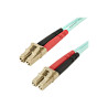 StarTech.com Cable de 2m de Fibra Ãptica DÃºplex Multimodo OM4 LC a L