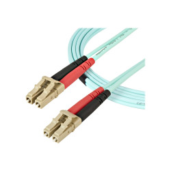 StarTech.com Cable de 2m de Fibra Óptica Dúplex Multimodo OM4 LC a LC