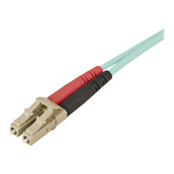 StarTech.com Cable de 2m de Fibra Óptica Dúplex Multimodo OM4 LC a LC