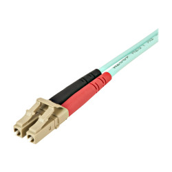 StarTech.com Cable de 2m de Fibra Óptica Dúplex Multimodo OM4 LC a LC