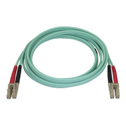 StarTech.com Cable de 2m de Fibra Ãptica DÃºplex Multimodo OM4 LC a L