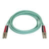 StarTech.com Cable de 2m de Fibra Óptica Dúplex Multimodo OM4 LC a LC