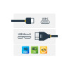 StarTech.com Cable de 1m USB 3.1 Type-C a Micro B - Cable USB - USB-C