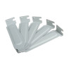 STARTECH PLATEBLANKLP - 10 Cubiertas De Metal Para Ranuras | APLIUM