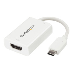 USB-C to HDMI Adapter USB PD White