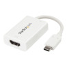 USB-C to HDMI Adapter USB PD White