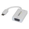 USB-C to VGA Adapter USB PD White | APLIUM
