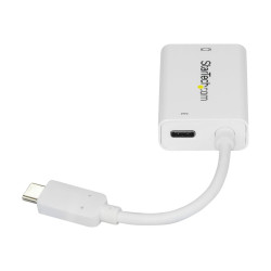 USB-C to VGA Adapter USB PD White | APLIUM